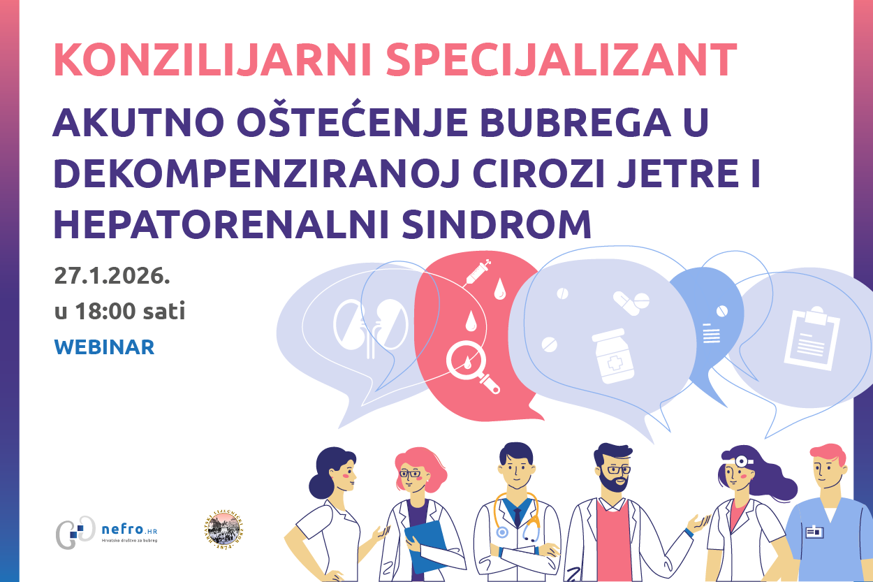 KONZILIJARNI SPECIJALIZANT - Akutno oštećenje bubrega u dekompenziranoj cirozi jetre i hepatorenalni sindrom