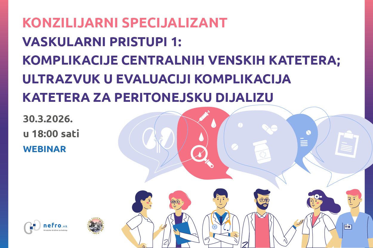 KONZILIJARNI SPECIJALIZANT - Vaskularni pristupi 1: Komplikacije dijaliznih katetera - Ultrazvuk u evaluaciji komplikacija peritonejskog katetera